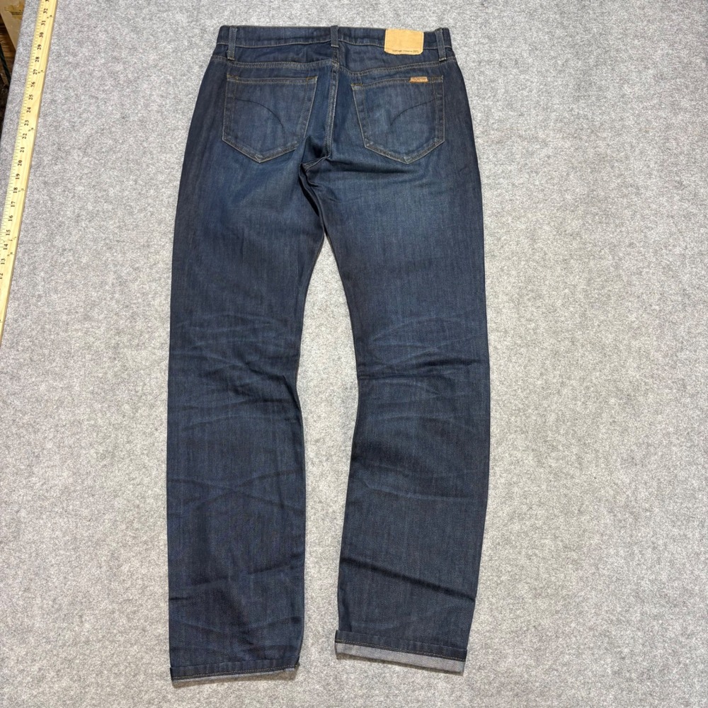 Joes Jeans Vintage Reserve 1971 Mens Straight Narrow Jeans Dark Wash 30x33